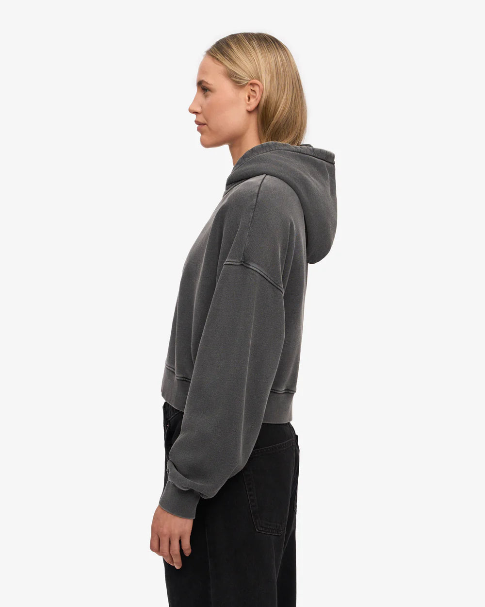 Organic crop zip hood