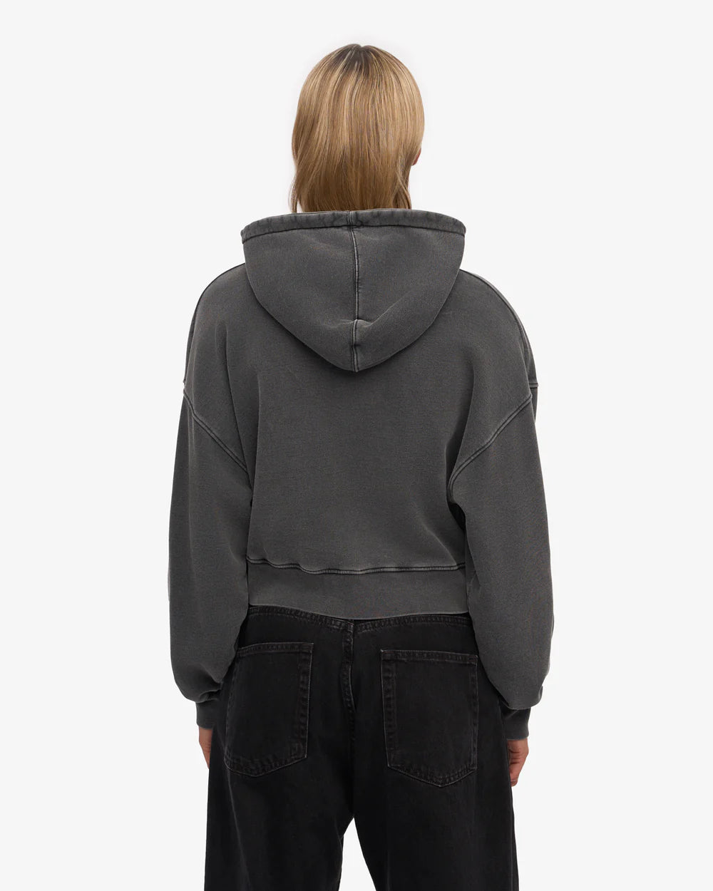 Organic crop zip hood