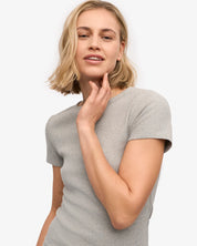 Women organic rib t-shirt