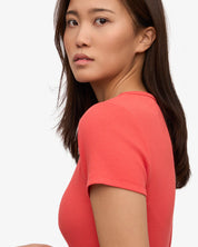 Women organic rib t-shirt