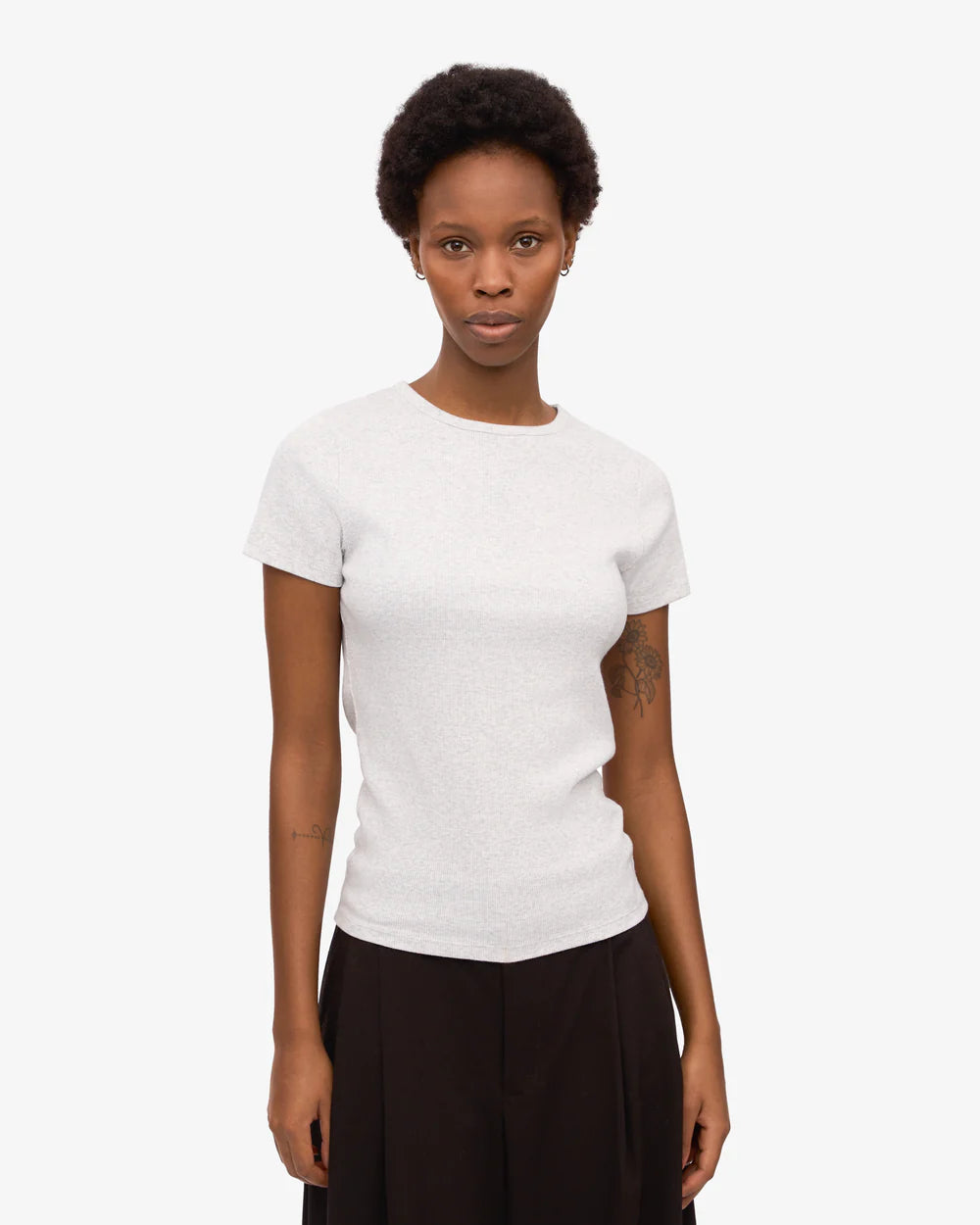 Women organic rib t-shirt