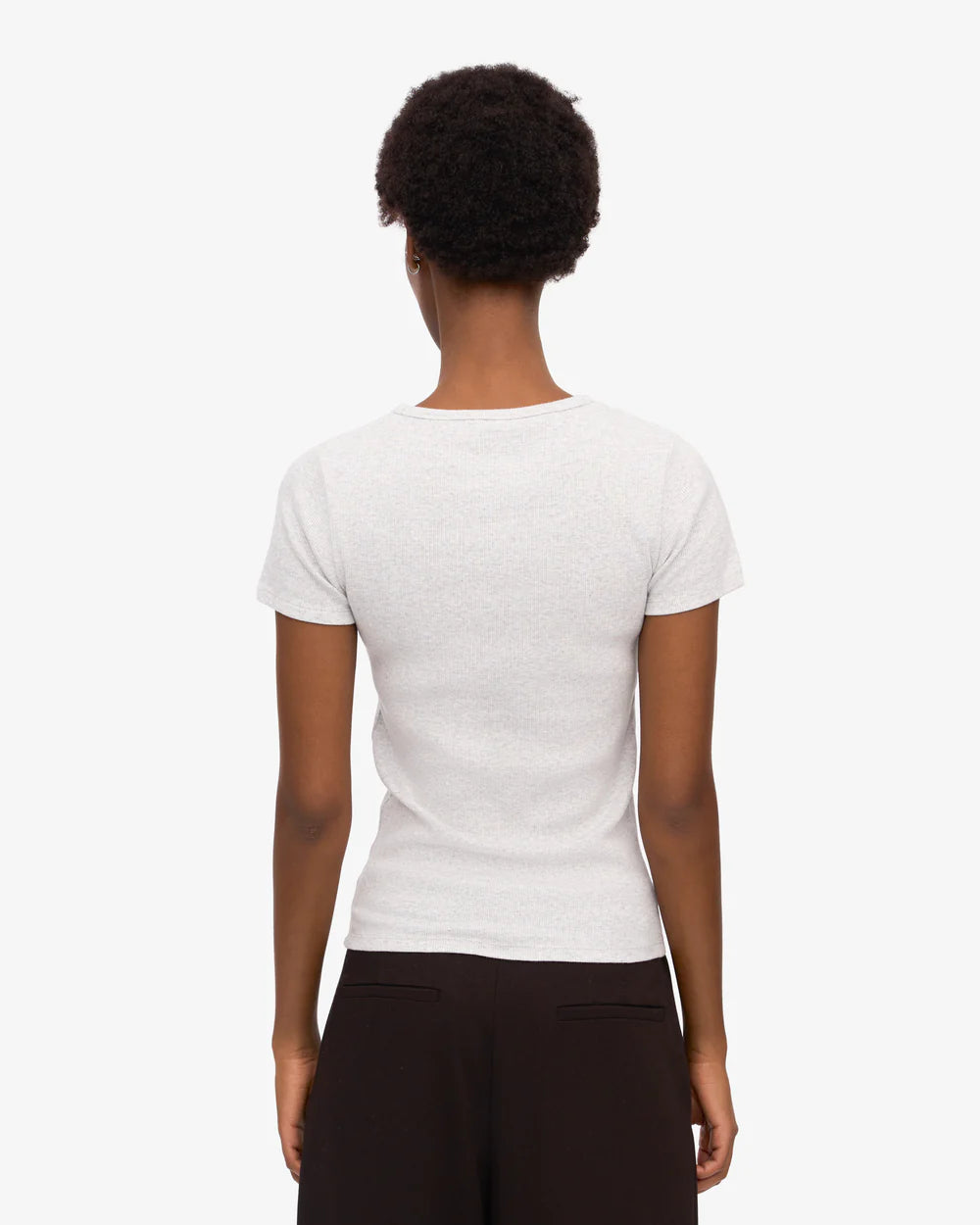 Women organic rib t-shirt