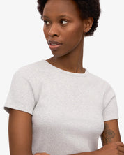 Women organic rib t-shirt