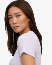 Women organic rib t-shirt