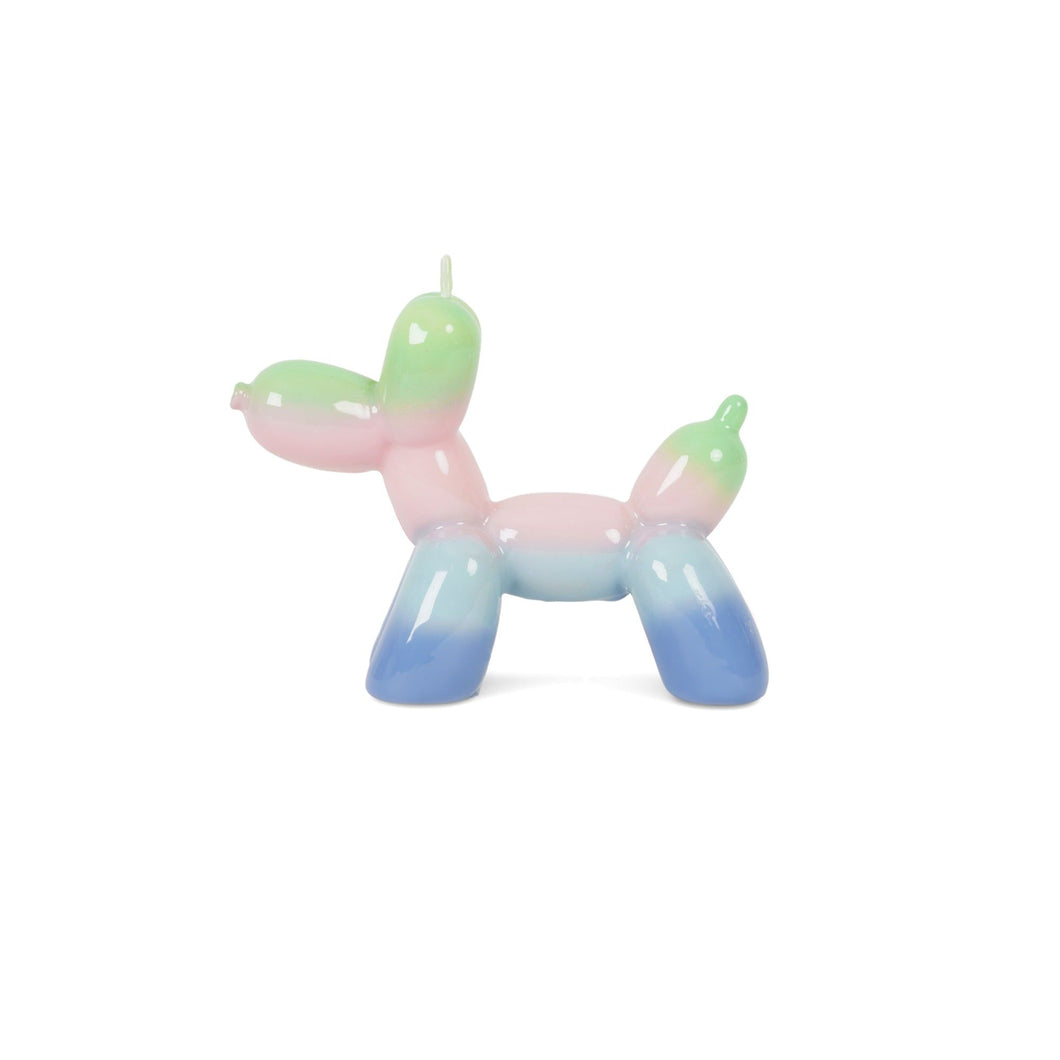 Balloon dog candle