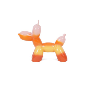 Balloon dog candle