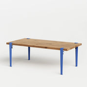 rechthoekige salontafel - gerecupereerd hout