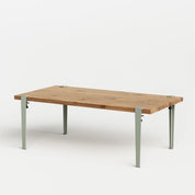 rechthoekige salontafel - gerecupereerd hout
