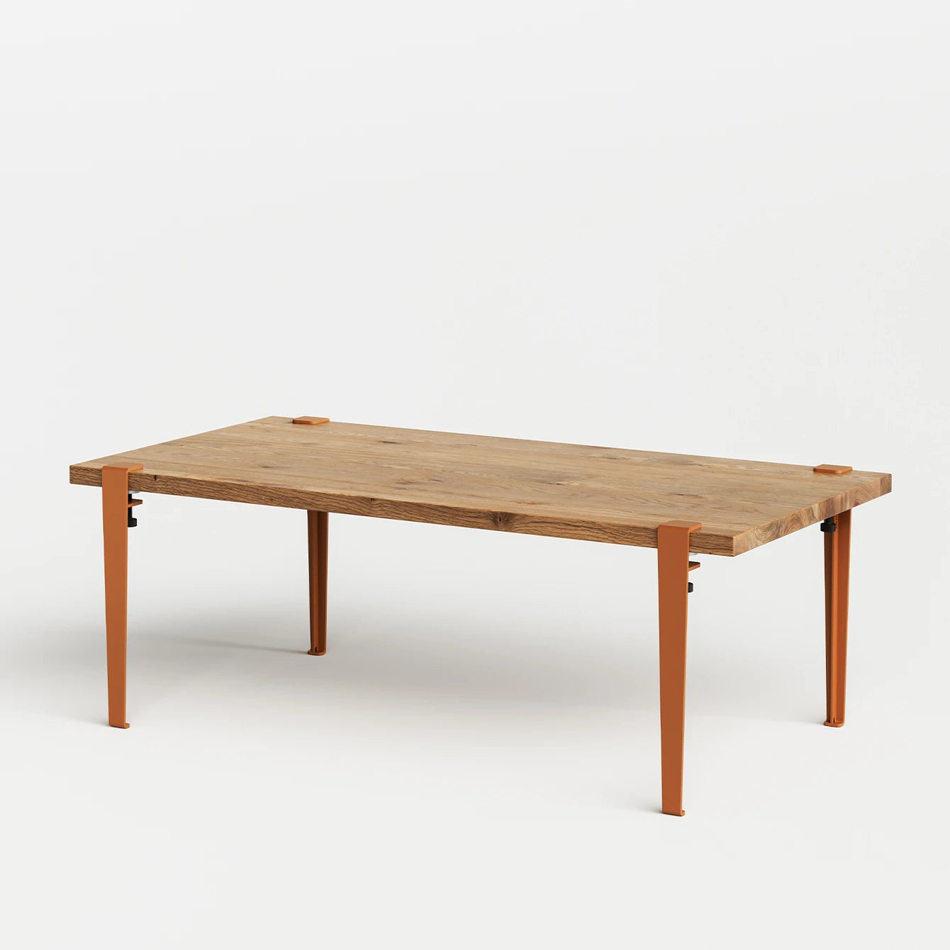 rechthoekige salontafel - gerecupereerd hout