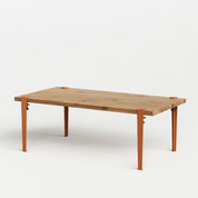 rechthoekige salontafel - gerecupereerd hout