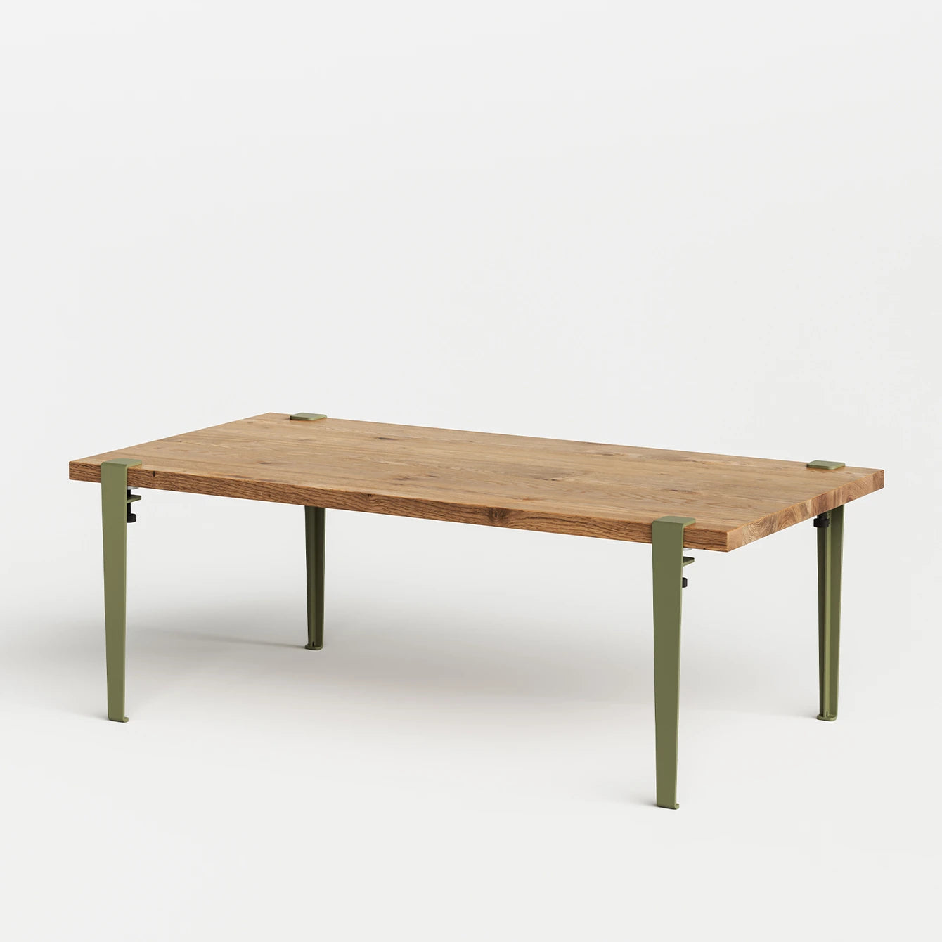rechthoekige salontafel - gerecupereerd hout