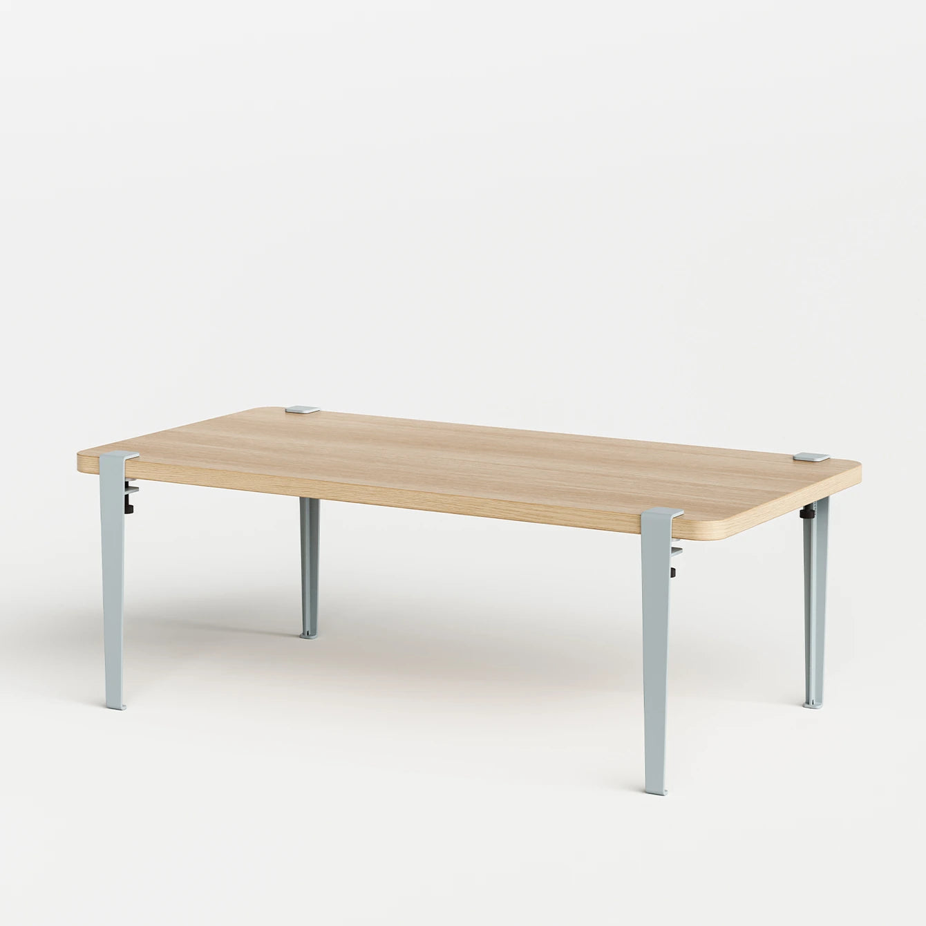rechthoekige salontafel - eikenhout