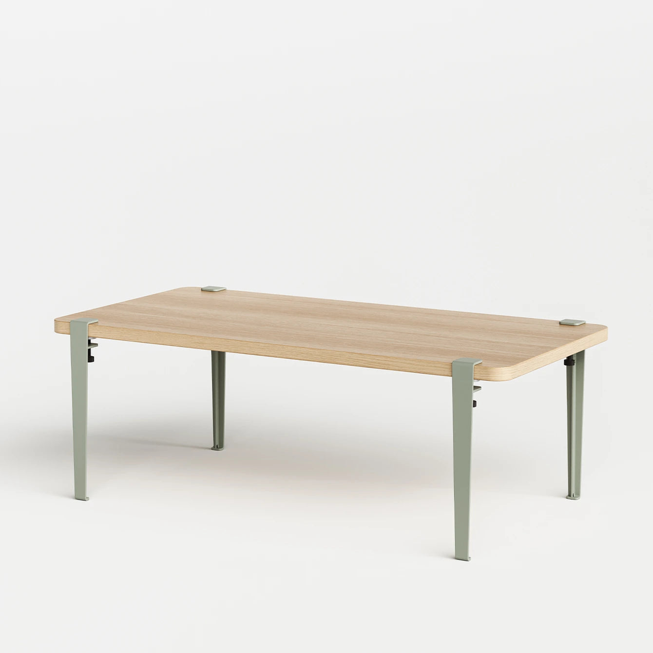 rechthoekige salontafel - eikenhout