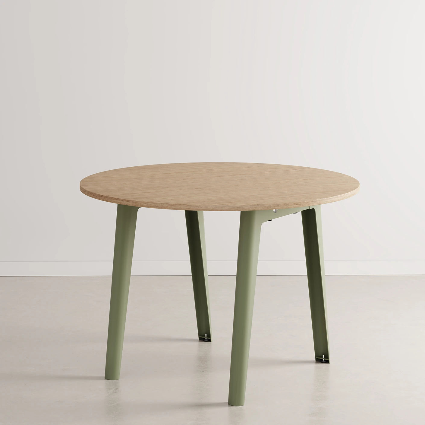 New modern ronde eettafel