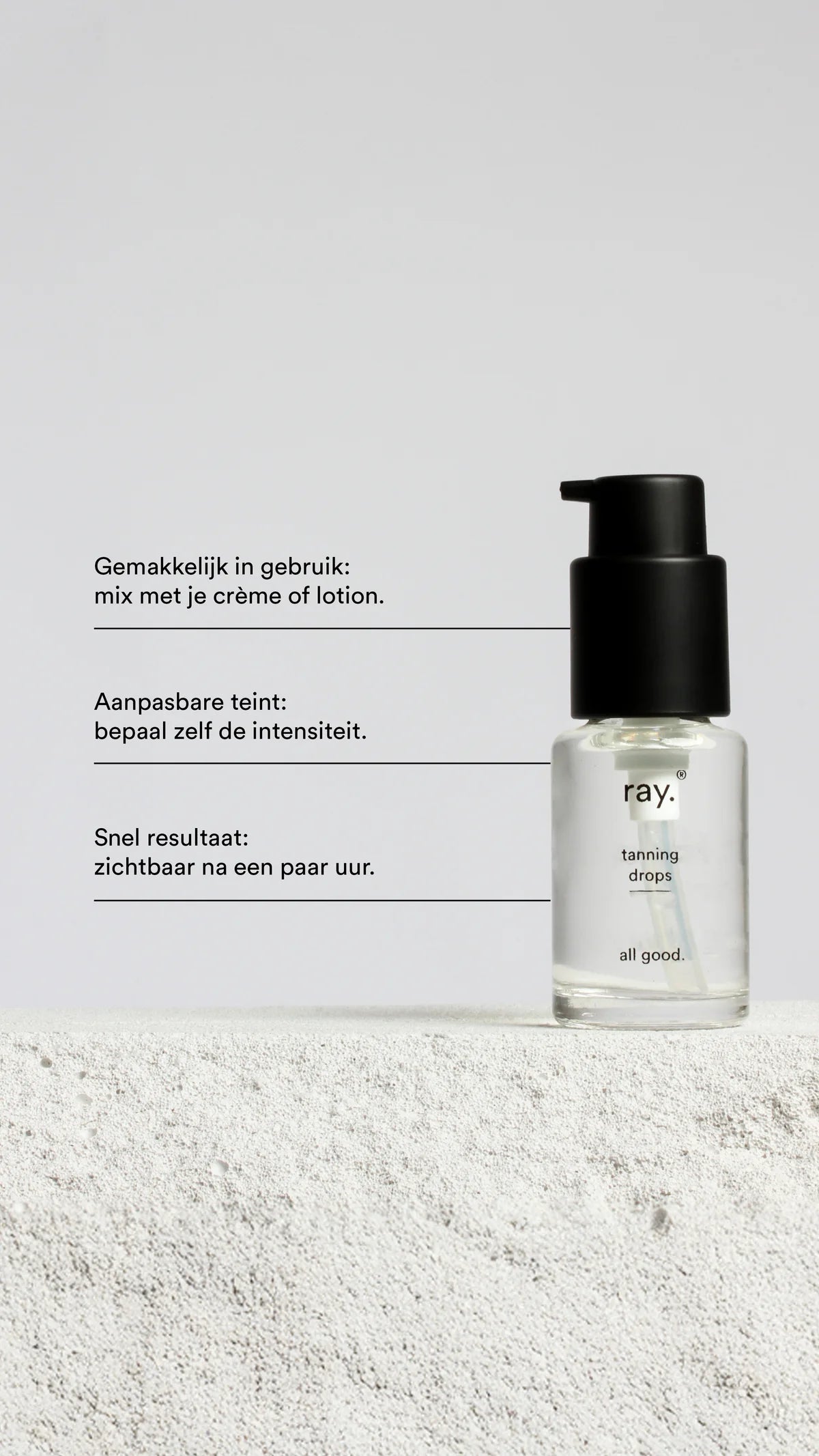 zelfbruinende gelaatsroutine