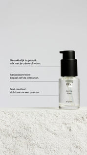 zelfbruinende gelaatsroutine