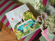 tiger in my pool - paint by numbers kit