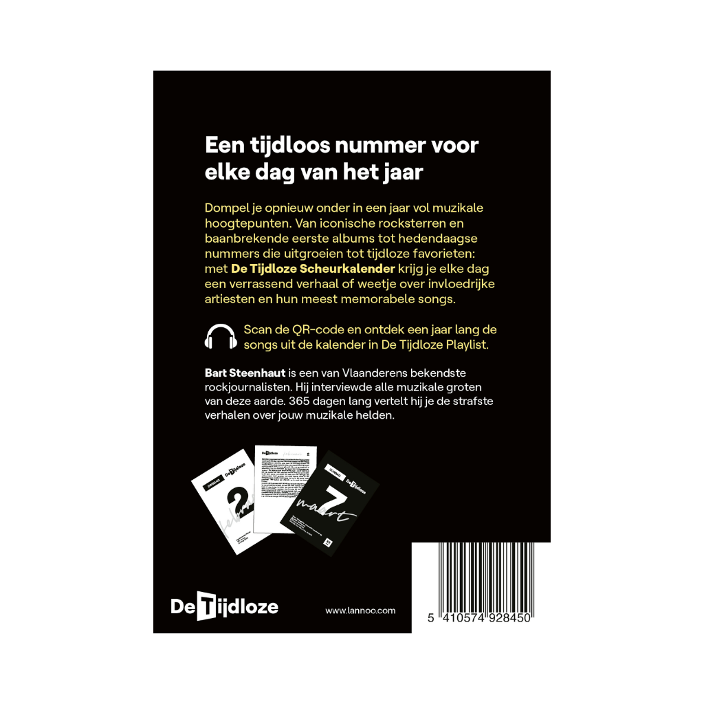 de tijdloze - scheurkalender 2027