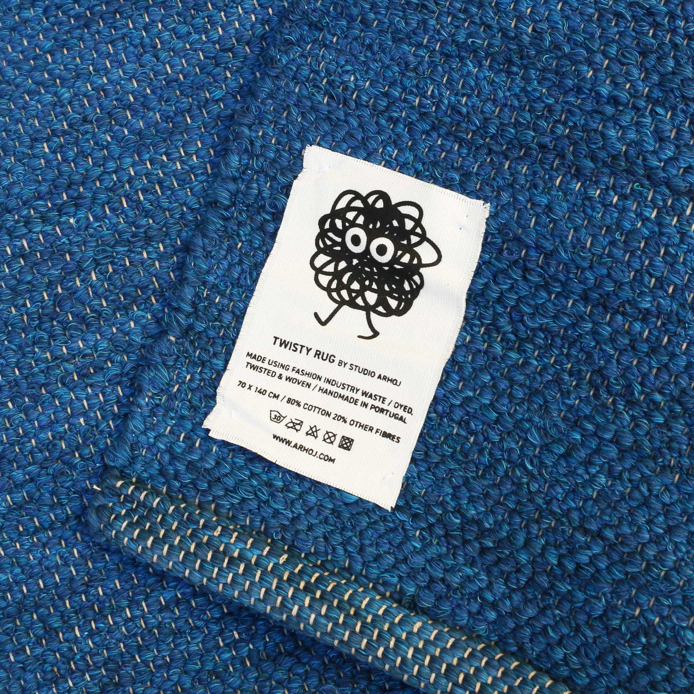 Tapijt - Twisty rug evergreen