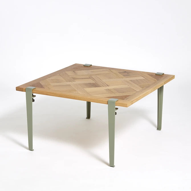 vierkante salontafel - parquet de versailles