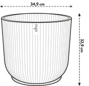 Vibes fold rond - plantenpot