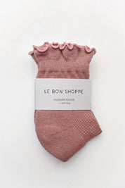 ruffled hugger crew socks