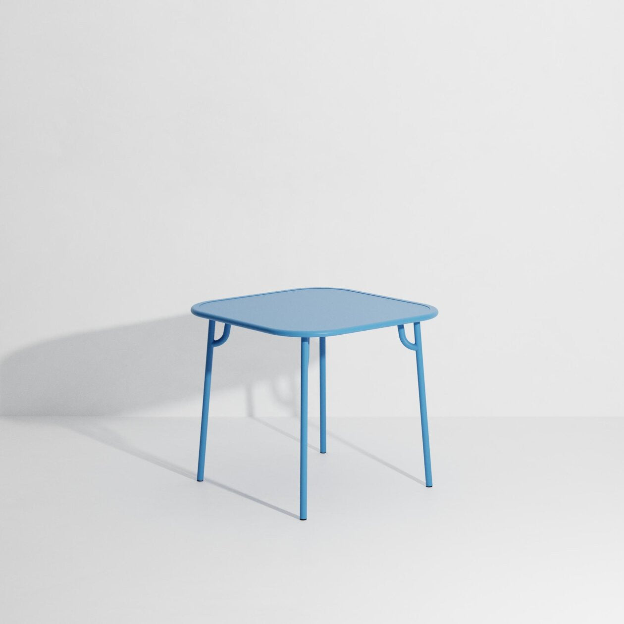 Week-end vierkante eettafel
