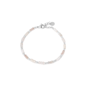 white rainbow - armband