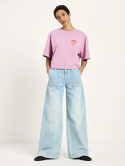 wild and free - oversized statement shirt