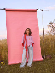 wild and free - oversized statement shirt