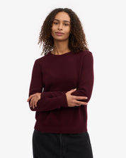 Classic merino wool crew