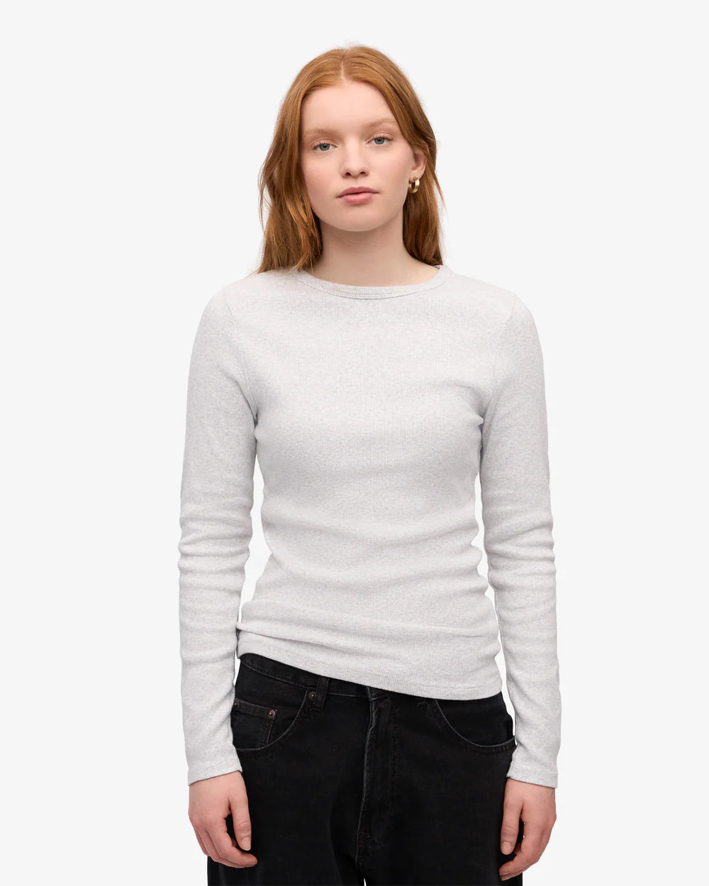 Women organic rib longsleeve t-shirt