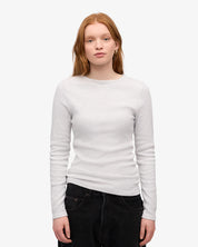 Women organic rib longsleeve t-shirt