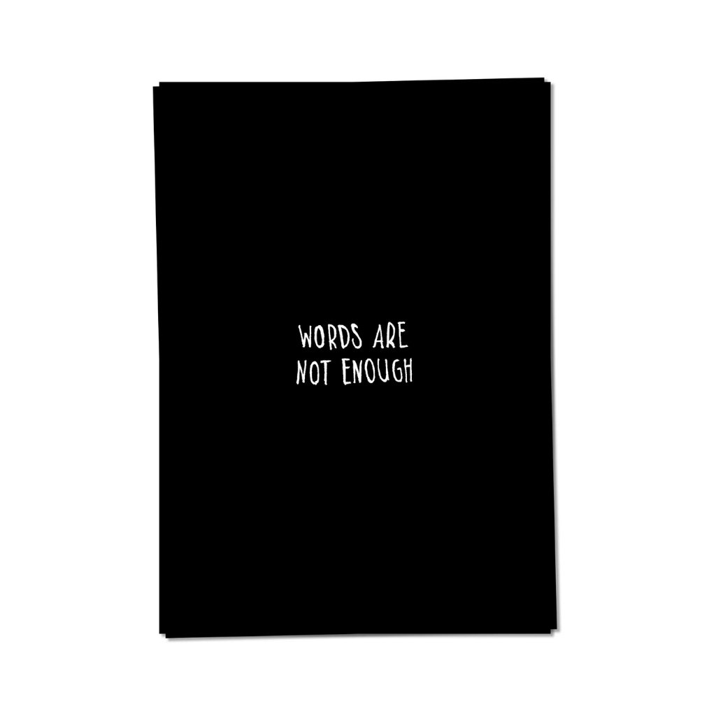 Kaart - Words are not enough