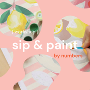 sip & paint by numbers