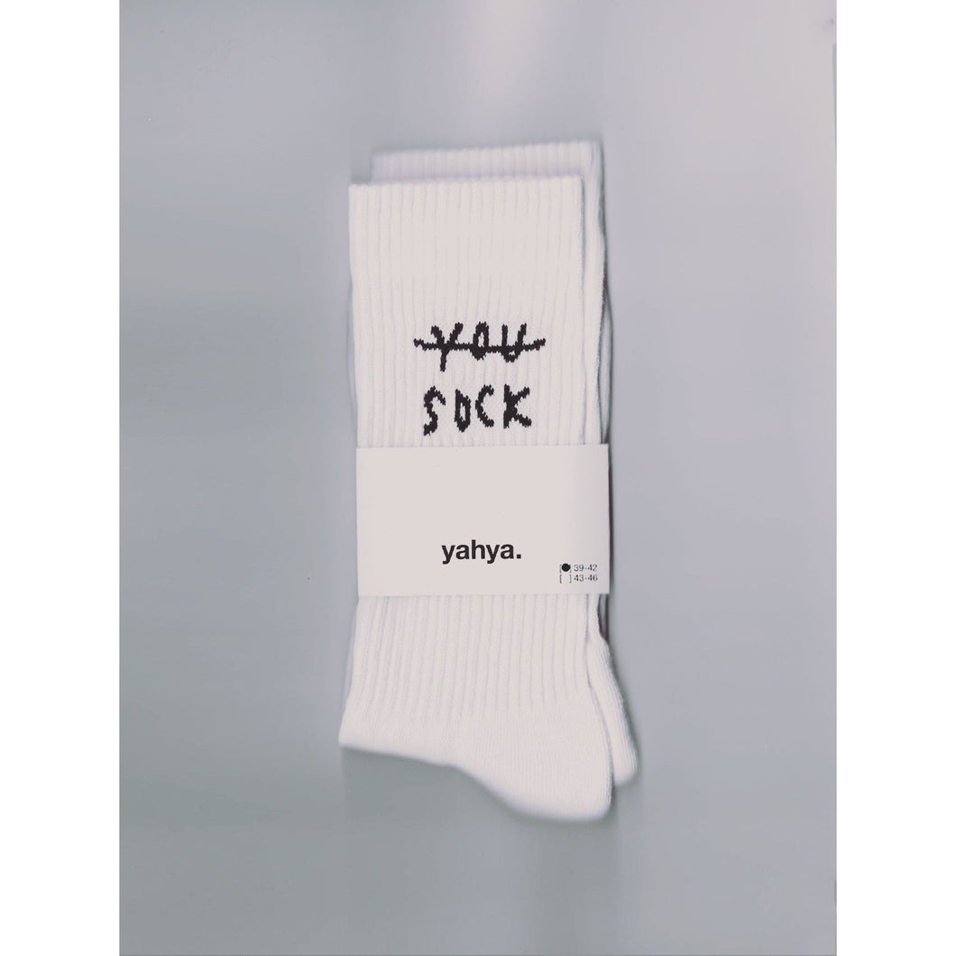 Sokken - You sock (wit of zwart)
