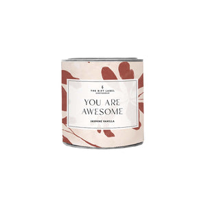 Candle tin small - You are awesome