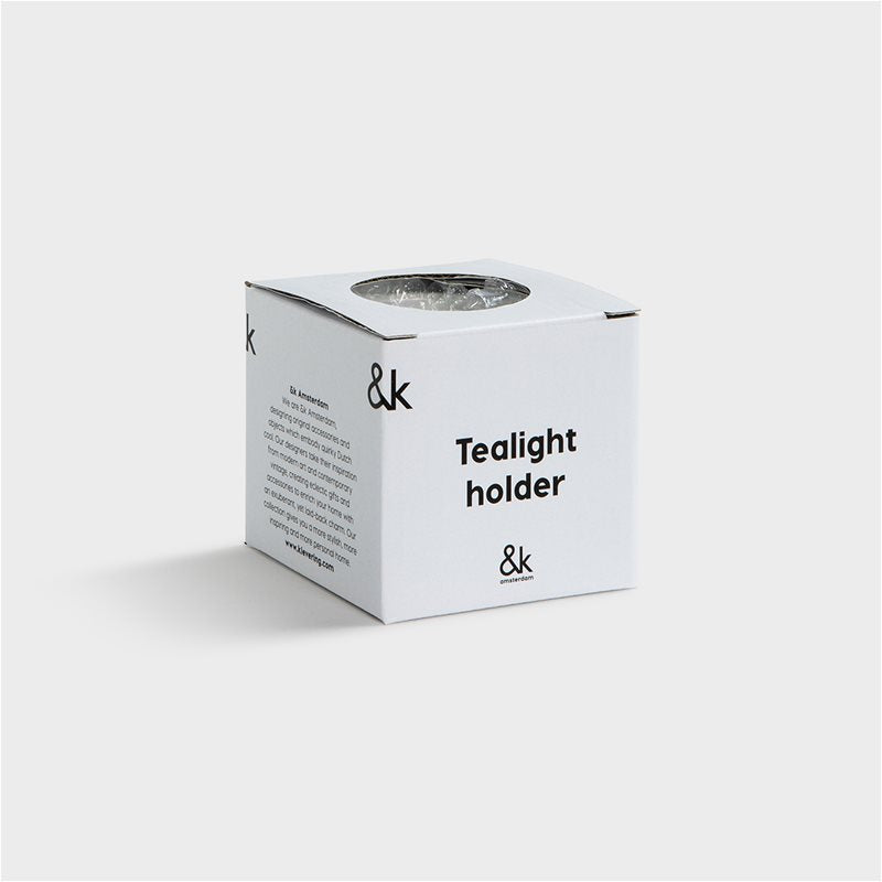 Theelichthouder goud - hazel