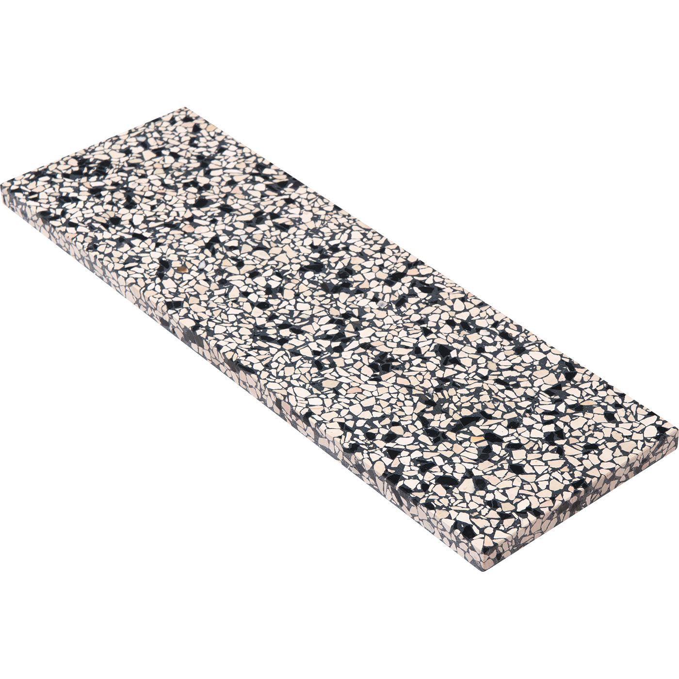 Confetti board - Black and ivory