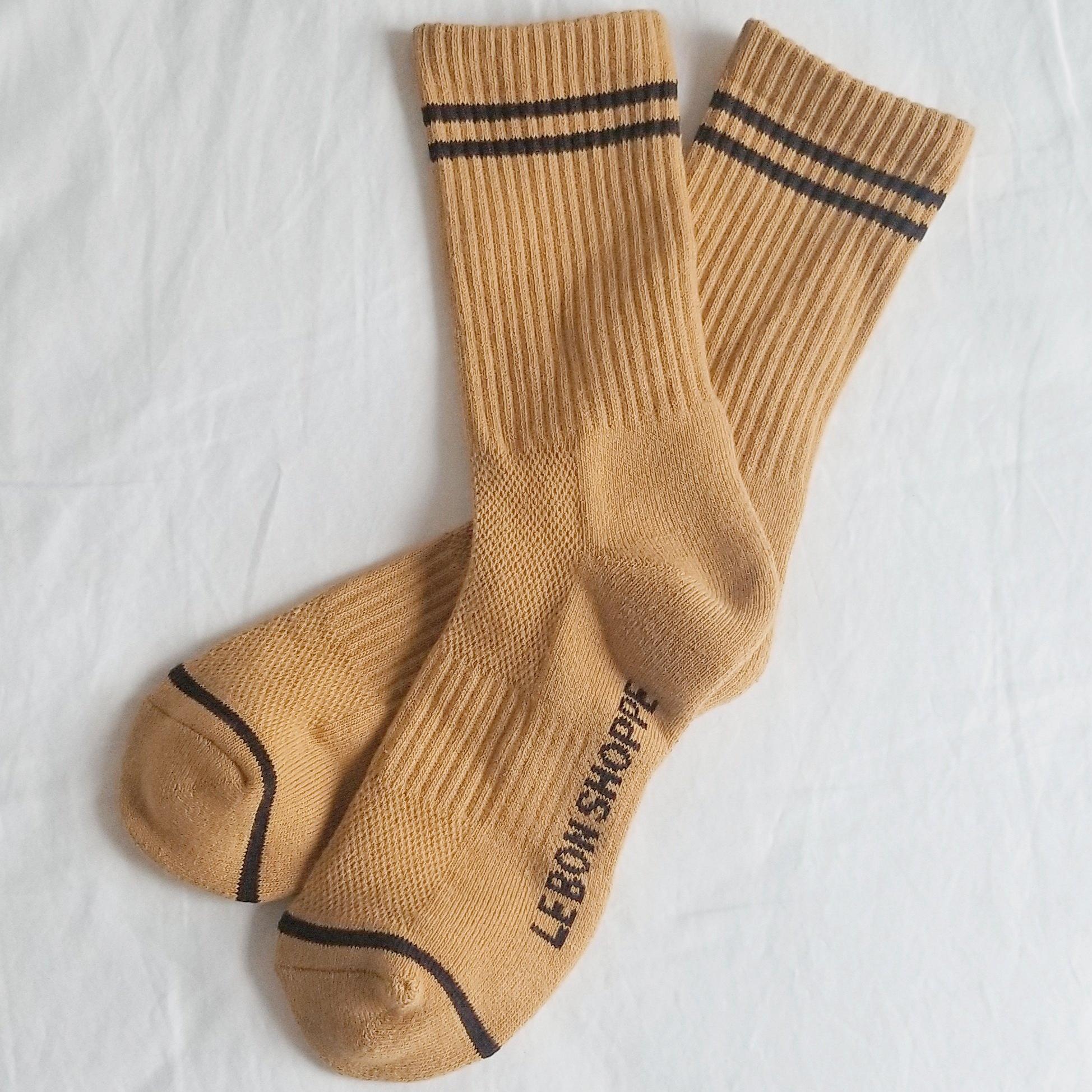 Boyfriend socks - Biscotti
