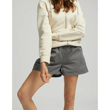Afbeelding in Gallery-weergave laden, Women organic twill shorts - Oyster grey
