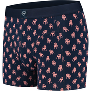 Pink plastic boxer brief