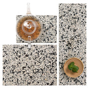 Confetti board - Black and ivory