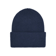 Afbeelding in Gallery-weergave laden, Merino wool hat - Navy blue
