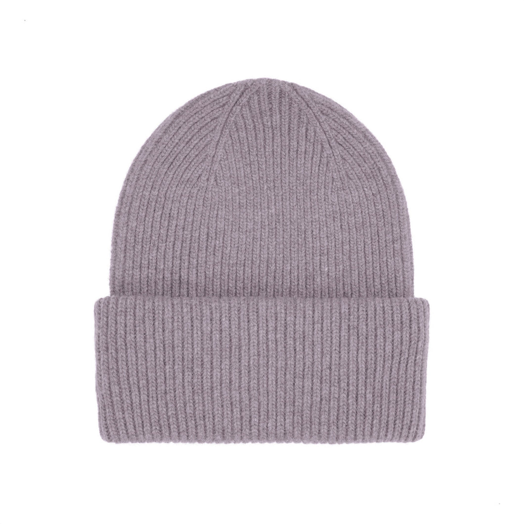 Merino wool hat - Purple haze