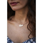 Ketting - magnolia