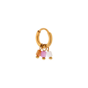 Oorbel - Blossom hoop