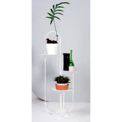 Trumpet table white
