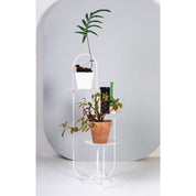Trumpet table white