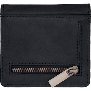 Alex fold-over wallet - black
